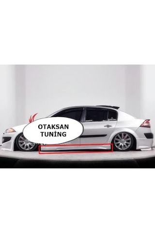 Renault Megane 2 Sedan Marşpiyel Takımı - Plastik