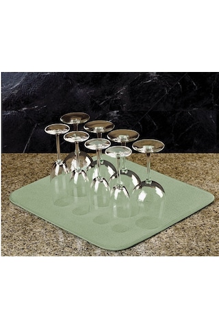 Hangfox Siyah Mikrofiber Yemek Masası Pedleri - Sulama Ve Kurutma Fonksiyonu İle Dayanıklı Ev Gereci Siyah