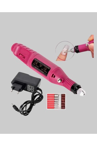 Hubrendy Tekno Tırnak Matkap Makinesi Profesyonel Manikür Pedikür Cihazı, Ayarlanabilir Hız Ve Ses