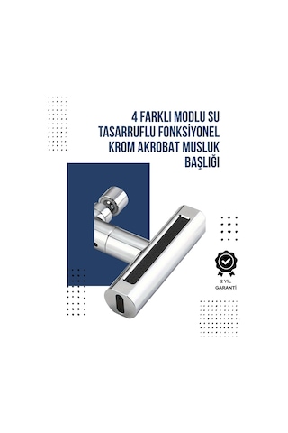 Bay 4 Modlu Musluk Başlığı Şelale, Yağmur, Sprey, Köpük Akışı Yüksek Basınç Performansı Modern Tasa