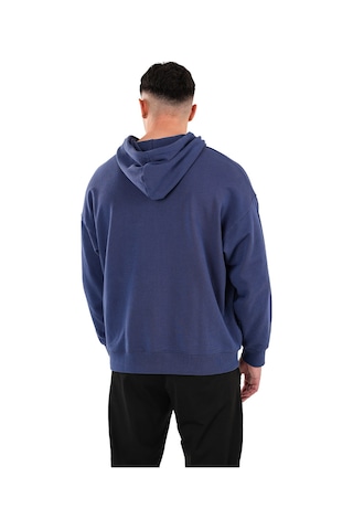 Musclecloth Elite Oversize Kapüşonlu Sweatshirt İndigo Lacivert