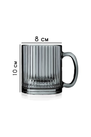 Osz Çay Ve Kahve İçin Cam Bardaklar, 4 Parça Set 370608228 Grafit