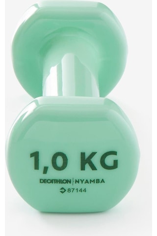 Decathlon Domyos Dambıl 2 X 1 Kg Fitness Hafif Antrenman / Pilates Yeşil