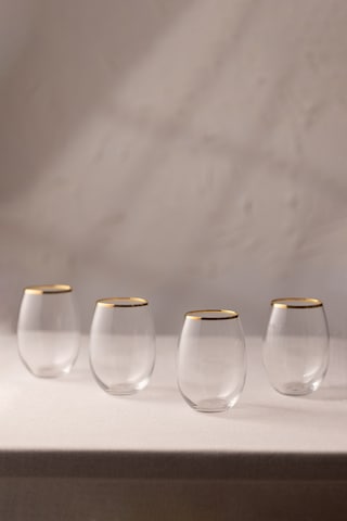 Astoria Gold 12 Parça Su Ve Meşrubat Bardağı, Kadeh Seti Renkli