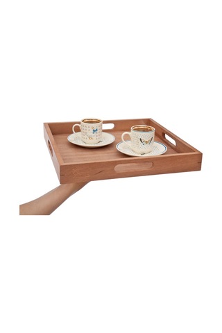 Turkish Coffee Tepsi Sapelli