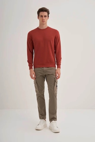 Cazador Slim Fit Kiremit Erkek Sweatshirt 56100