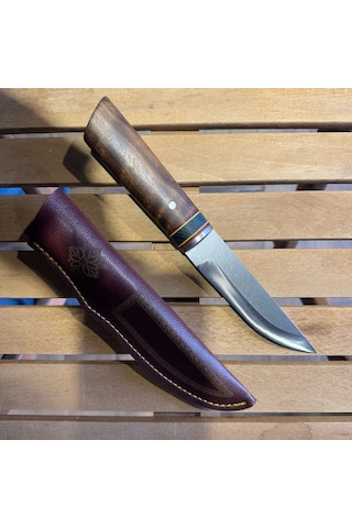 Efe Arms Puukko Av Kamp Bıçağı - Yerli Üretim 6 Kahverengi