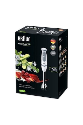 Braun MQ5245WH Multiquıck 5 Varıo 1000 W El Blender Seti