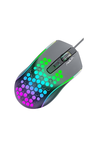 Aula S11 3600 DPI RGB Optik Oyuncu Mouse