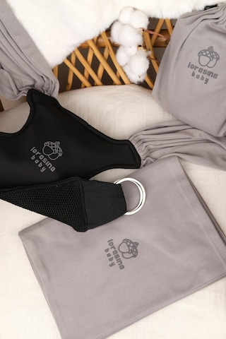 Sırt Destekli Ayarlanabilen Sling, Taşıma Şalı, Ana Kucağı Gri