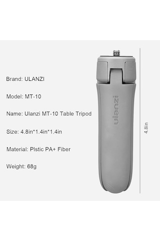 Ulanzi Mt-10 Osmo Mobile 2 3 Masaüstü Tripod Grip