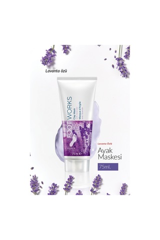 Footworks Lavanta Özlü Ayak Kil Maskesi 3 x 75 ML