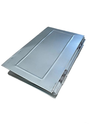 Mobilreyon Rüzgarlık Rüzgar Kesici 4 Kanatlı Katlanabilir 25-40cm Gümüş