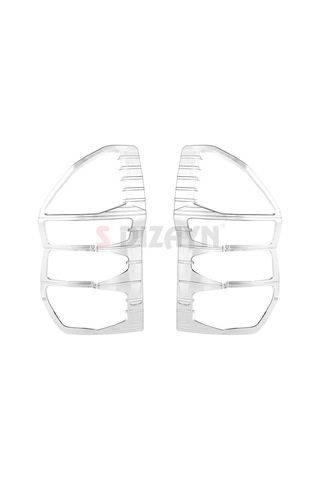 S-dizayn Ford Courier Stop Çerçevesi 2 Prç. Abs. Krom 2014-2022