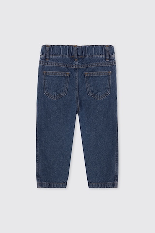 Panço Erkek Bebek Beli Lastikli Lacivert Kot Pantolon 2621bb04027