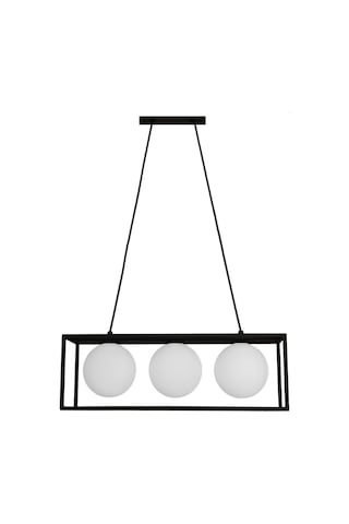 Belet Glop Başlıklı Siyah Sarkıt Avize Siyah