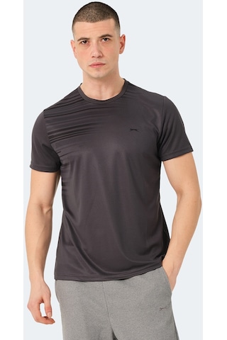 Slazenger RAVEN Erkek  Koyu Gri Tişört