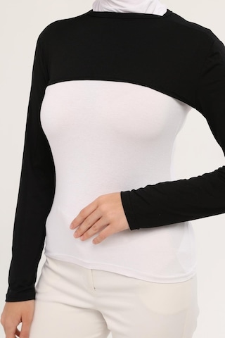 Sıfır Yakalı Boyunluklu Kolluk Siyah Çok Renkli