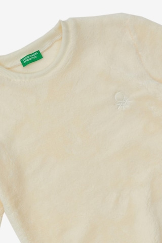 United Colors Of Benetton Kız Çocuk Sweatshirt Bnt-g20815 Beyaz