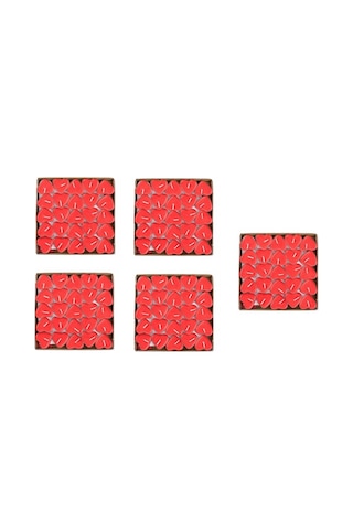 Sevgililer Günü Kırmızı Kalp Tealight Mum 250 Adet Karışık