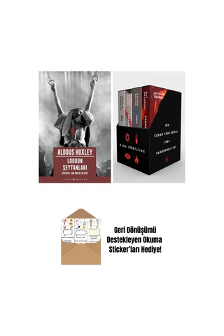 Loudun Şeytanları + Kara Dörtleme Kutu Set 4 Kitap
