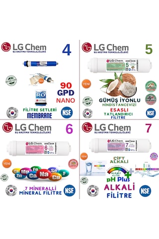 Lg Chem Gold Beyaz Siyah 12 Lt 7 Filtre