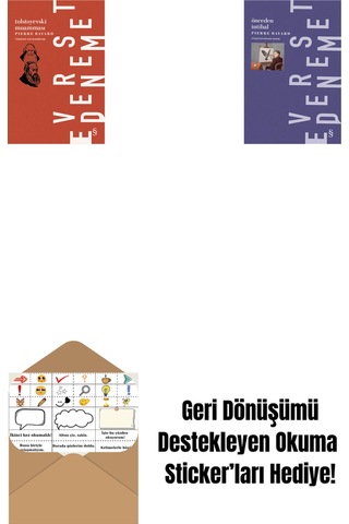 Tolstoyevski Muamması + Önceden İntihal + Okuma Sticker'ları