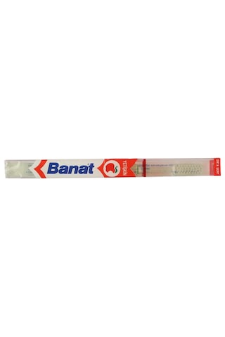 Banat Yetişkin Diş Fırçası Medium Şeffaf 2 Adet