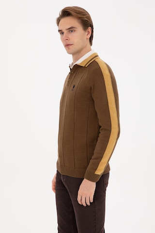 U.s. Polo Assn. Erkek Haki Kazak /triko 50315043-vr027 Hakı