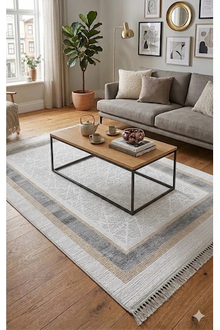 Padişah Halı 150x233 Sümela Koleksiyonu 67012-095 Gri