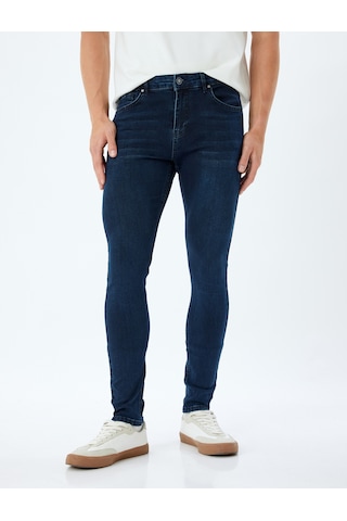 Koton Super Skinny Fit Kot Pantolon - Justin Jean İndigo Stone 5wam40084ıd İndigo - Taş