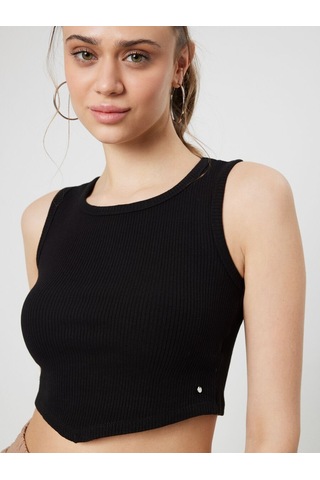 Loft Lf2031991-23y Kadın Atlet T-shirt LF2031991-R4306 Siyah