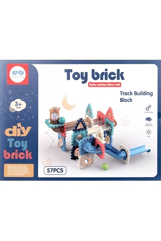Toy Brick 3D Yapı ve Tasarım Blokları 57  Parça