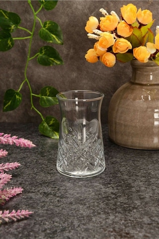 Paşabahçe Timeless Heybeli 6Lı Çay Bardağı 160Cc Şeffaf