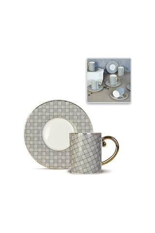 Protocol London Linda 6'lı Kahve Fincanı Takımı