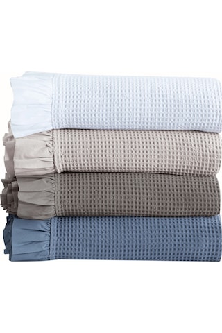 Linens Bsp Çift Kişilik Yatak Örtüsü Seti Vizon