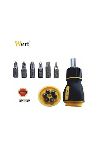 Wert 2203 Bits Uçlu Topaç Tornavida Seti