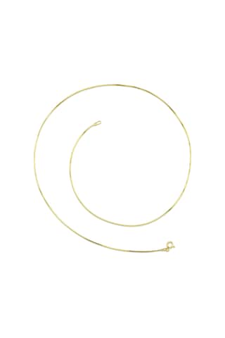 Ince Yılan Snake Gümüş Kolye Zincir Chain 50Cm 2,5Gr Msn20