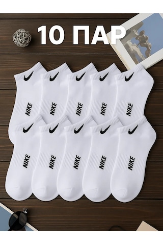 Sock Spectrum Kısa Çoraplar 10 Çift 244454568 Beyaz