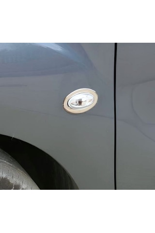 Peugeot 206 Plus Krom Sinyal Çerçevesi 2 Parça 1998 Üzeri P.çelik