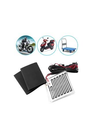 Yunboo 12v Motosiklet Isıtmalı El Kolu Kılıfı - Üç Seviye Sıcaklık Kontrolü - Hızlı Isınma - Evrensel Uyum