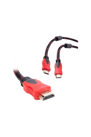 Powermaster HDMI Kablo 3 M 1.4 V Örgülü Kutulu