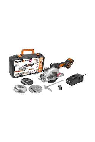 Worx WX531 20Volt 2.0Ah Li-ion 120 MM Kömürsüz Profesyonel Çok Amaçlı Daire Testere