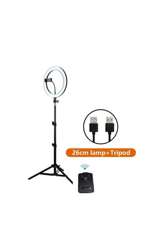 Rıng Fıll Lıght Led Işık Tripod Ile Bluethoot Kumanda -TİKTOKER