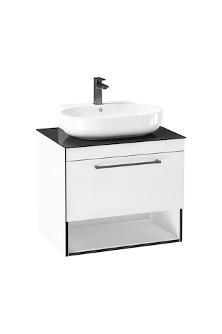 Orka Knidos 70 Cm Mdf Beyaz Banyo Dolabı Takımı Ve Boy Dolabı Beyaz