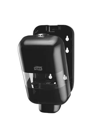 Tork Mini Sıvı Sabun, Köpük Sabun Ve Dezenfektan Dispenseri Siyah S5 Manuel Duvar Tipi 565208 X 6 Adet