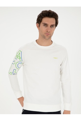 Cacharel Erkek Beyaz Sweatshirt 50284566-vr013