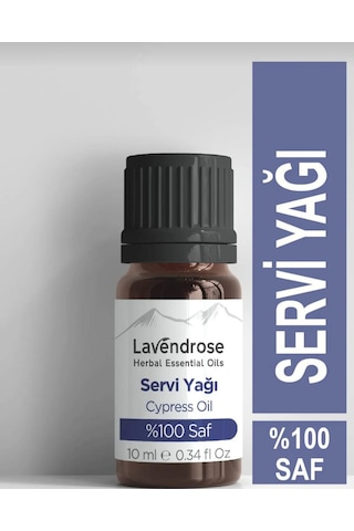 Lavendrose Servi Yağı %100 Saf - Bitkisel Aromaterapi Servi Yağı