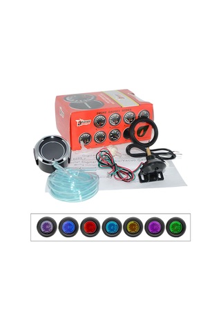 Homyl Kamyon Araçlar Oto Için 2 Inç 52mm 7 Renkli Ekran