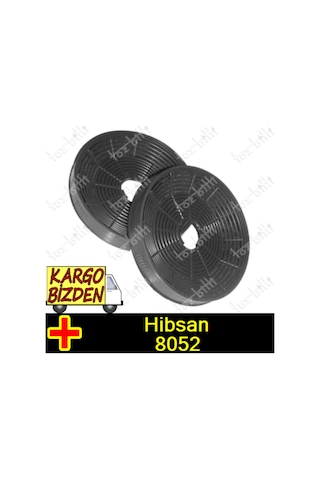 Hibsan 8052 Davlumbaz Karbon Filtre 2 Adet, Li Takım - 422103275